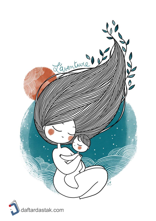  عکس روز مادر هنری مینیمال