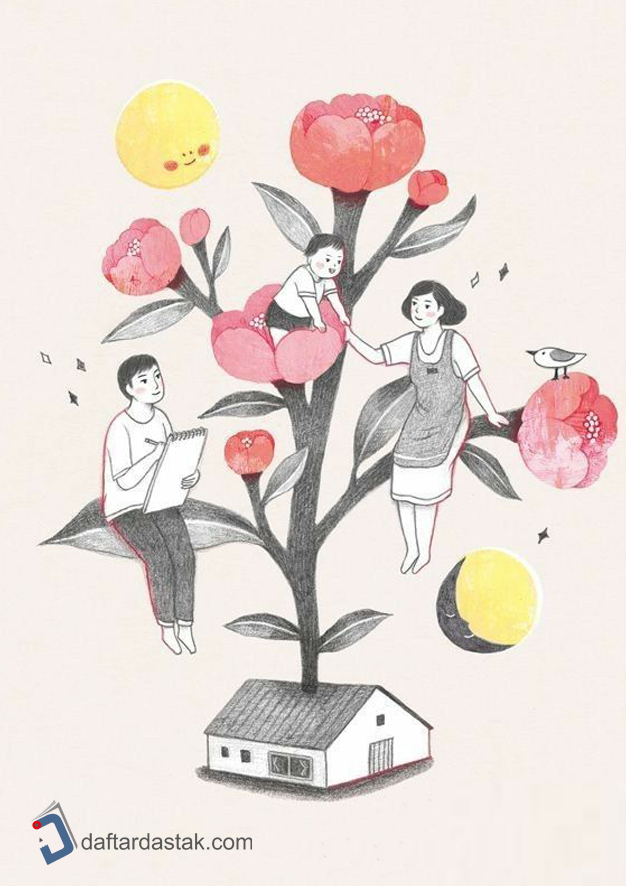  عکس روز مادر هنری مینیمال