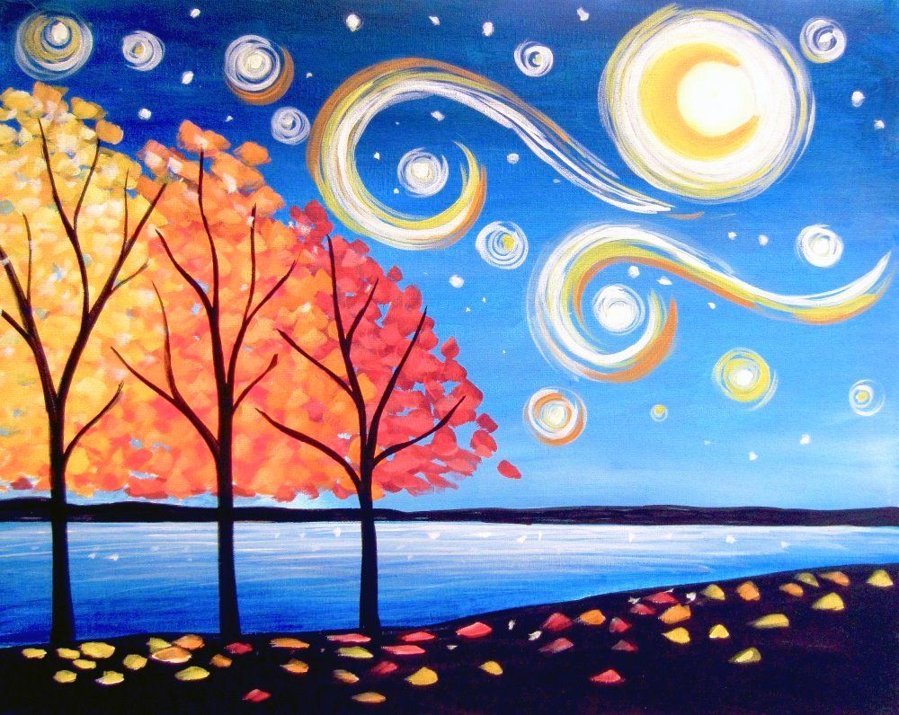  عکس های نقاشی پاییز