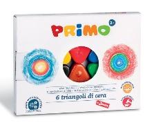 مداد شمعی پریمو مثلثی 6 رنگPrimo crayon Triangle 6 color