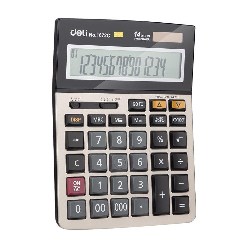 ماشین حساب دلیDeli Calculator 1672C