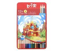 مداد رنگی آریا 3+12 رنگ