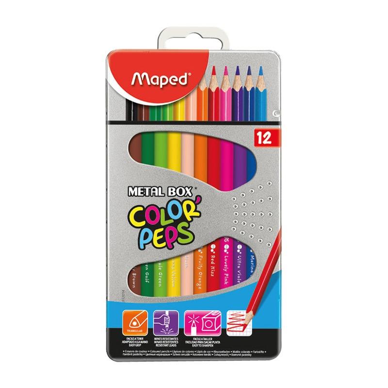 مداد رنگی ماپد 12 رنگ