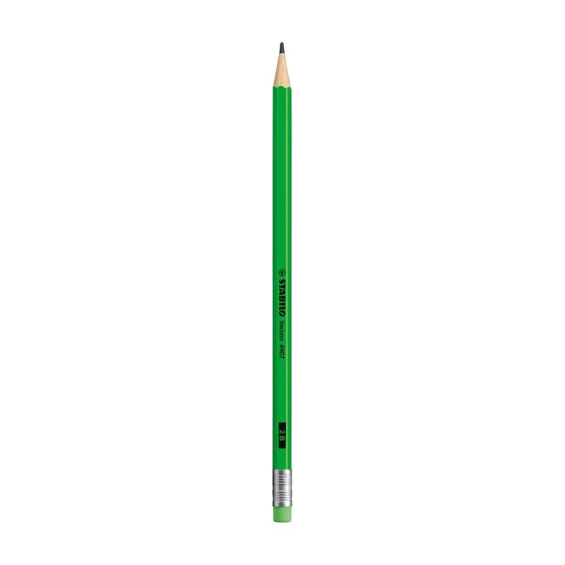 مداد سیاه استابیلو بدنه رنگی سوانو بسته 12 عددی