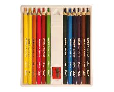 مداد رنگی جامبو کویلو 12 رنگ
Quilo Jumbo Color Pencil