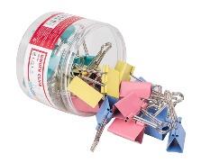  گیره دوبل دلی رنگیDeli binder clips color