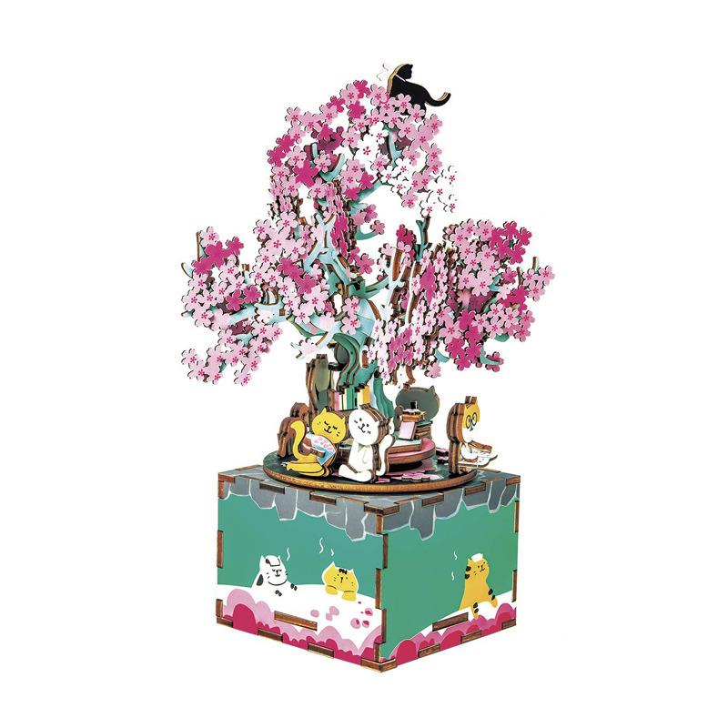 ساختنی روبوتایم شکوفه درخت گیلاس