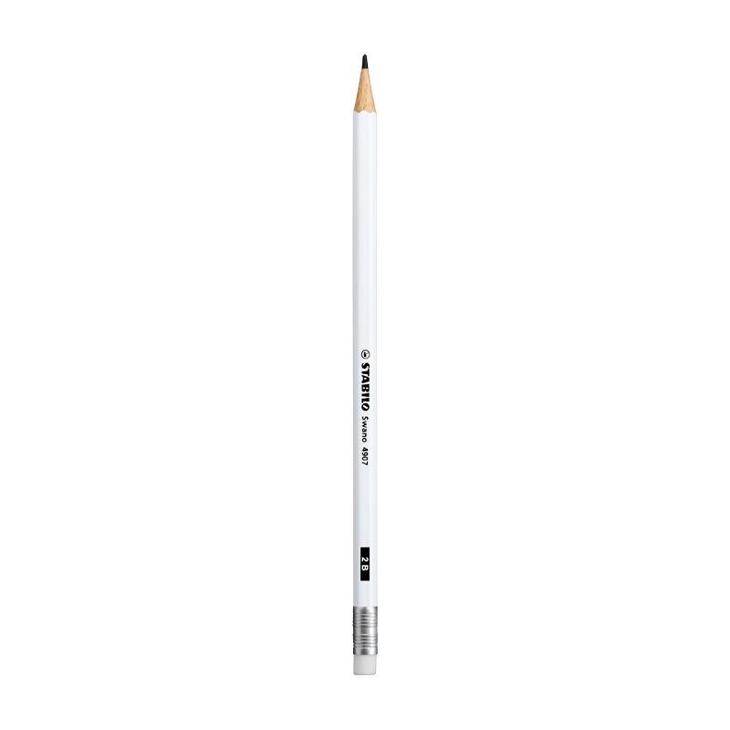 مداد سیاه استابیلو بدنه رنگی سوانو بسته 12 عددیStabilo pencil swano