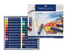 پاستل روغنی حرفه ای فابرکاستل 24 رنگFaber castell oil pastel